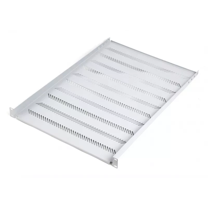 Bandeja fija Digitus TN-19-650-1U-GY 19 pulgadas 1U, 650 mm de profundidad, gris, carga de 25 kg