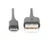 Cable DIGITUS USB 2.0 Type A - Micro B Macho/Macho 1,8m Negro