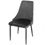 Silla de comedor gris HF0031 45x50x90
