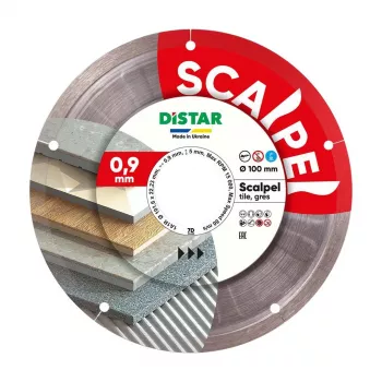 DISTAR disco de corte de diamante Scalpel 101.6 x 0.9 x 5 x 22,23 mm