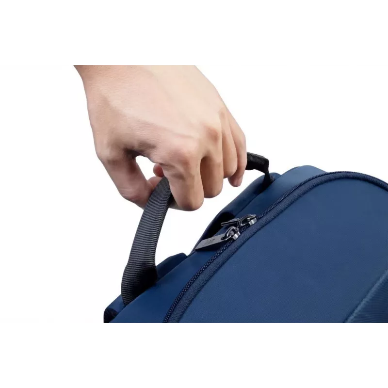 Mochila Divoom Backpack S Premium resistente a la intemperie con pantalla LED Pixel Art y control por app, Azul