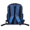 Mochila Divoom Backpack S Premium resistente a la intemperie con pantalla LED Pixel Art y control por app, Azul
