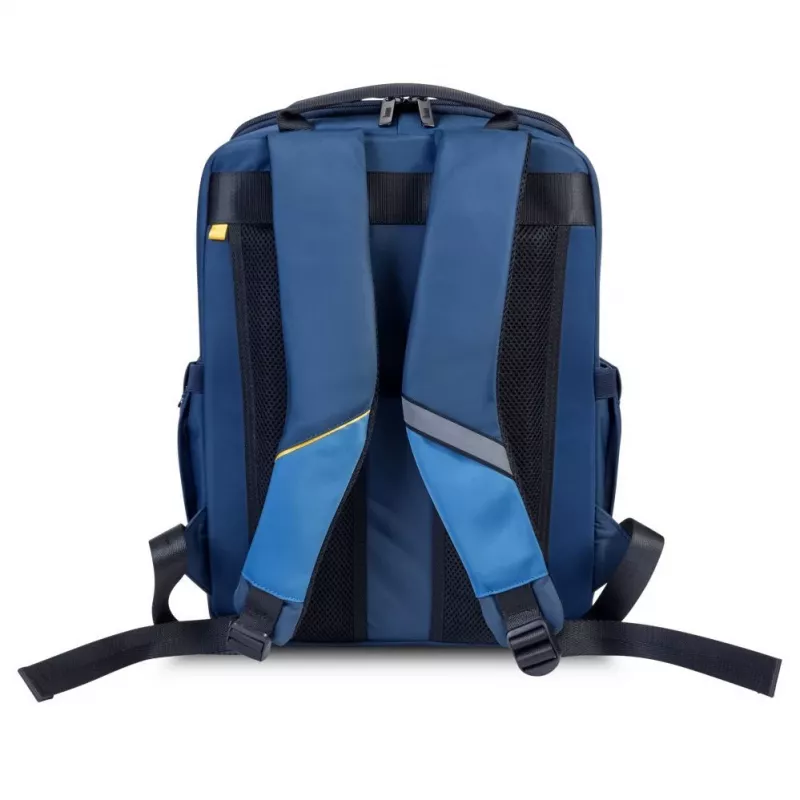 Mochila Divoom Backpack S Premium resistente a la intemperie con pantalla LED Pixel Art y control por app, Azul