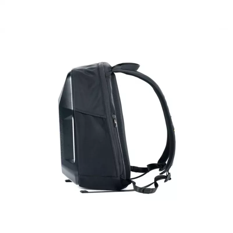 Divoom Cyber Bag Premium resistente a la intemperie con pantalla LED pixel art y control por app negra