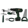 Kit DIY organizador destornillador a batería verde 13473 Lean Toys