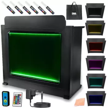 DJ Table XL BK Soporte de cabina con iluminación