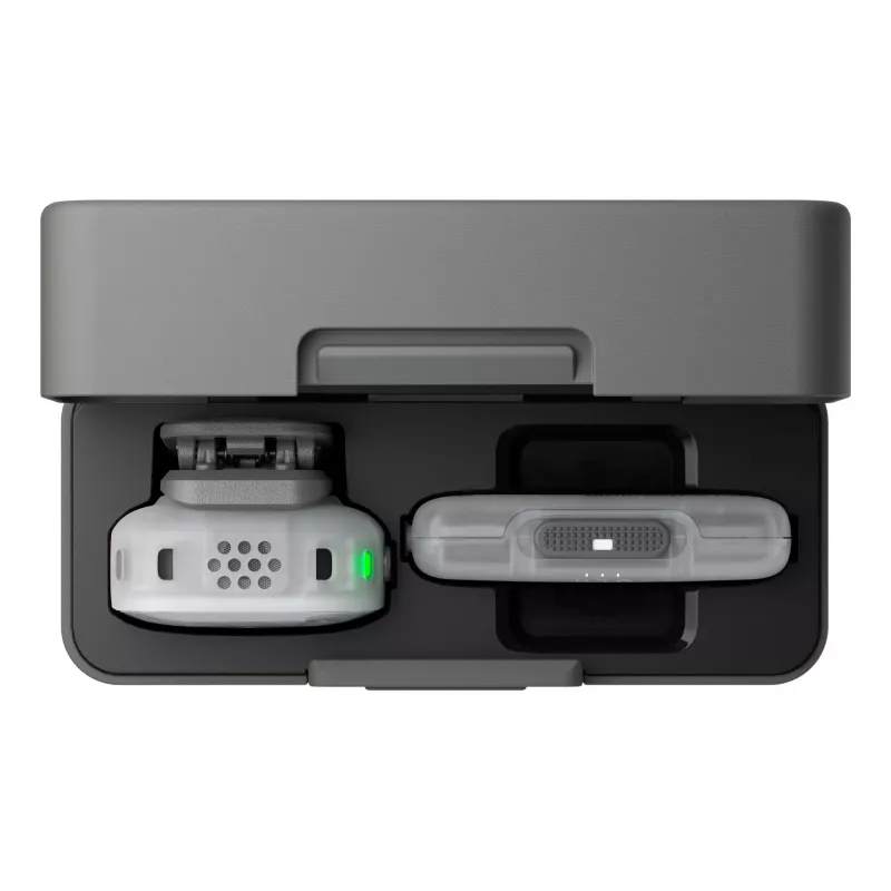 DJI Mic Mini 2S sistema de micrófono inalámbrico (1 transmisor + 1 receptor móvil + estuche de carga)