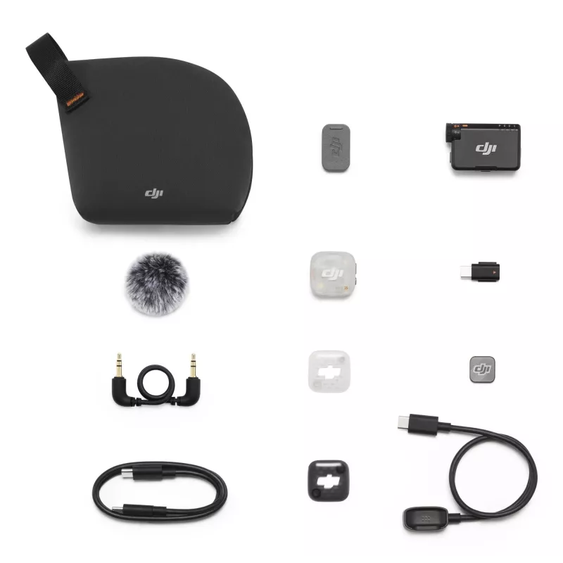 DJI Mic Mini 2S (1 TX + 1 RX) micrófono