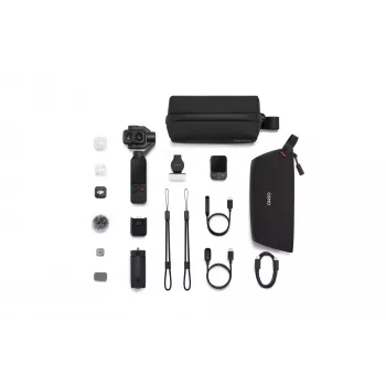 DJI Osmo Pocket 4P Vlog Combo cámara 4K, negra