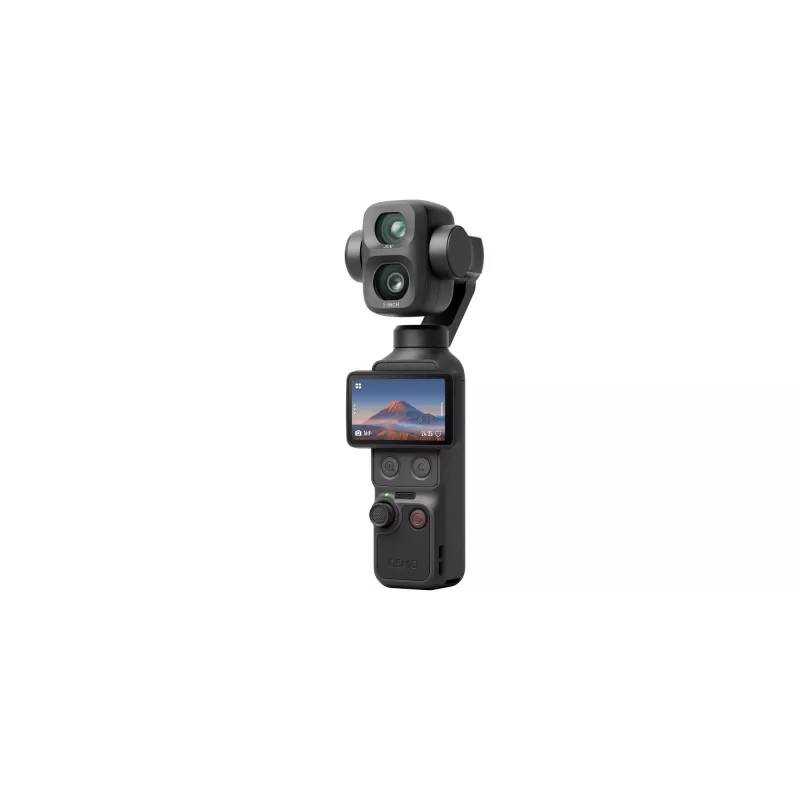 DJI Osmo Pocket 4P Standard Combo - Cámara con gimbal de 3 ejes, CMOS de 1 inch y 4K120fps, pantalla táctil giratoria de 2 inch, foto de 37MP, cámara lenta a 240fps, Wi-Fi/Bluetooth, batería de 160min