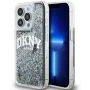 DKNY Funda rígida Liquid Glitter Big Logo para Apple iPhone 15 Pro 6,1