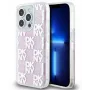 DKNY Funda rígida Liquid Glitter Multilogo para Apple iPhone 15 Pro 6,1