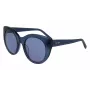 DKNY Gafas de sol de mujer mariposa DK517S-400 azul acetato lentes gris degradado 52mm