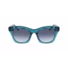 DKNY Gafas de sol para mujer DK541S-430 montura de acetato havana lentes degradadas marrones 51 mm