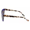 DKNY Gafas de sol mujer DK547S5516425 - Montura de acetato Havana, lentes marrones degradadas, 55 mm