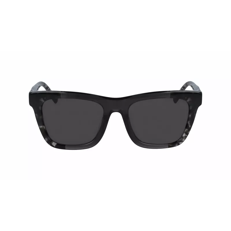 DKNY Gafas de sol de mujer cuadradas DK529S-001 - montura negra, lentes grises, 53 mm