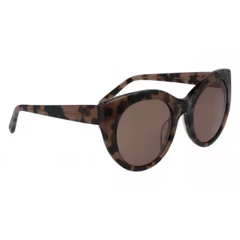 DKNY Gafas de sol de mujer DK517S-230 Havana marrón rectangular 52mm