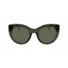 DKNY Gafas de sol mujer DK517S-300 montura de acetato Havana degradado marrón lentes de policarbonato 52mm