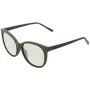 DKNY Gafas de sol para mujer DK527S-320 Havana Marrón Montura de acetato Lentes marrón degradado 55/17/135 mm