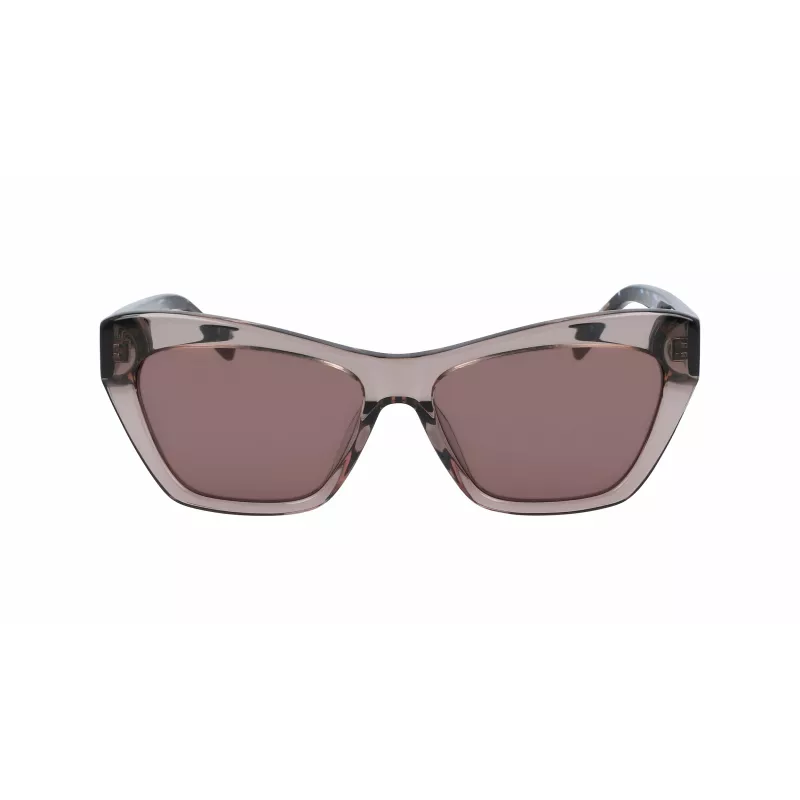 DKNY Gafas de sol para mujer DK535S-270 havana brown degradado 55 mm