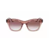 DKNY gafas de sol mujer DK541S-265 marrón Havana montura cuadrada de acetato con lentes de policarbonato degradado marrón 51/21/140 mm