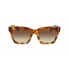 DKNY Gafas de sol para mujer DK551S-243 habana/carey marrón degradado 53 mm