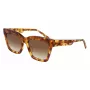 DKNY Gafas de sol para mujer DK551S-243 habana/carey marrón degradado 53 mm