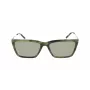 Gafas de sol de mujer DKNY DK709S305 - Montura de acetato negra, cristales de policarbonato grises, 55 mm de ancho de cristal