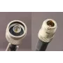 DMT 3m Cable coaxial Ecoflex 10 con conector macho N a conector hembra N, 50 ohmios