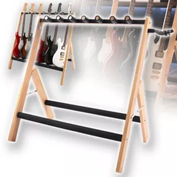DNA PROFESSIONAL DNA GS5 Soporte para 5 guitarras multiguitarra negro
