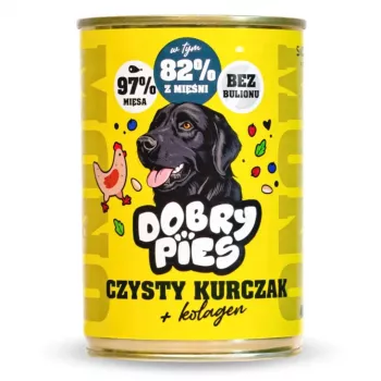 DOBRY PIES Monoproteico Pure Chicken + Collagen 400g
