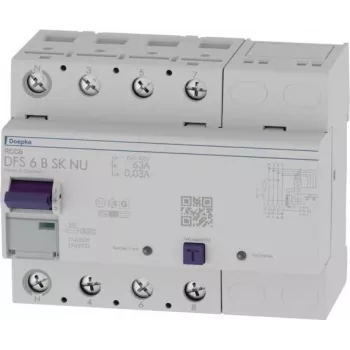 Doepke DFS6 063-4/0,03-B SK NU interruptor diferencial 4 polos 63A 30mA Type B 09144899