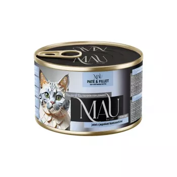 DOLINA NOTECI MAU Paté y filete Sterilised de ciervo con madreselva - Comida húmeda para gatos - 185g