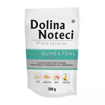 Dolina Noteci comida húmeda premium para perros con pintada y manzana 500g