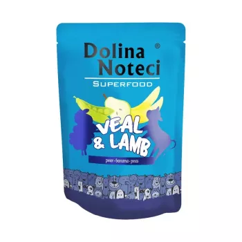 Dolina Noteci Superfood ternera y cordero alimento húmedo para perros 300 g