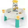 DOLU Mesa de juegos de agua y arena 2 en 1 Blanco Verde (2670)