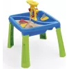 DOLU Mesa creativa de arena y agua 3 en 1 azul verde (3077)