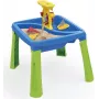 DOLU Mesa creativa de arena y agua 3 en 1 azul verde (3077)