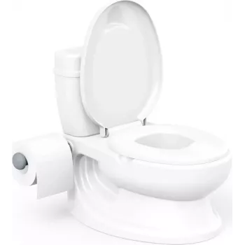 Dolu orinal de entrenamiento WC con sonido de cisterna, blanco 8690089070517