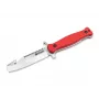 Cuchillo de rescate Dönges Expert Fire Knife 02DG001 con rompecristales y cortacinturones, negro