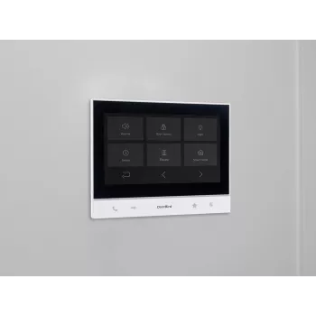 Doorbird A1103 IP Video Indoor Station pantalla táctil IPS de 7 pulgadas blanco negro