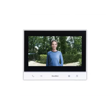 Doorbird A1103 IP Video Indoor Station pantalla táctil IPS de 7 pulgadas blanco negro