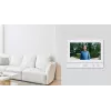 DoorBird A1103 Estación interior de vídeo IP Polar White Edition con pantalla táctil capacitiva IPS de 7 pulgadas, Fast Ethernet, PoE