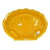 DOREX Piscina de arena para niños 2en1 Shell Amarillo 110cm