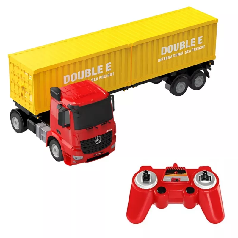 Double E Mercedes-Benz Arocs RC camión portacontenedores 1:26