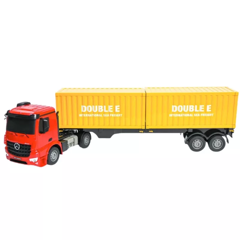 Double E Mercedes-Benz Arocs RC camión portacontenedores 1:26