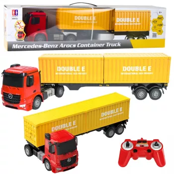 Double E Mercedes-Benz Arocs RC camión portacontenedores 1:26