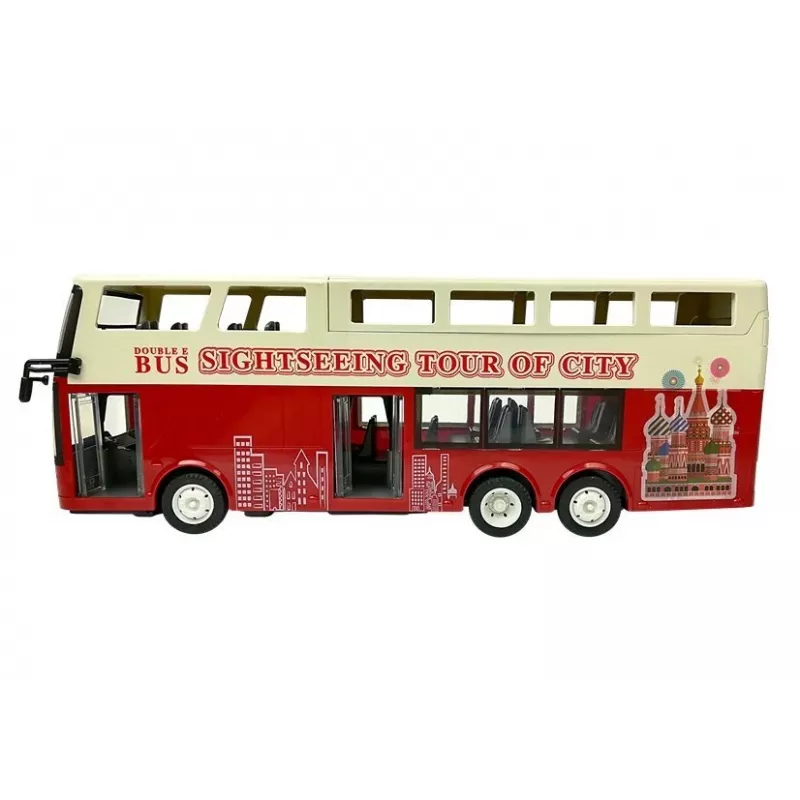 Double E Autobús de dos pisos teledirigido R/C 2.4G 1:18