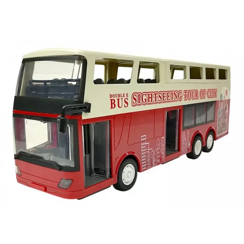 Double E Autobús de dos pisos teledirigido R/C 2.4G 1:18