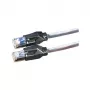 DRAKA UC600 SS27 Cable de parcheo Cat6 S/FTP LSZH, conector RJ-45 macho a conector RJ-45 macho, 1 m, gris 21.05.2010